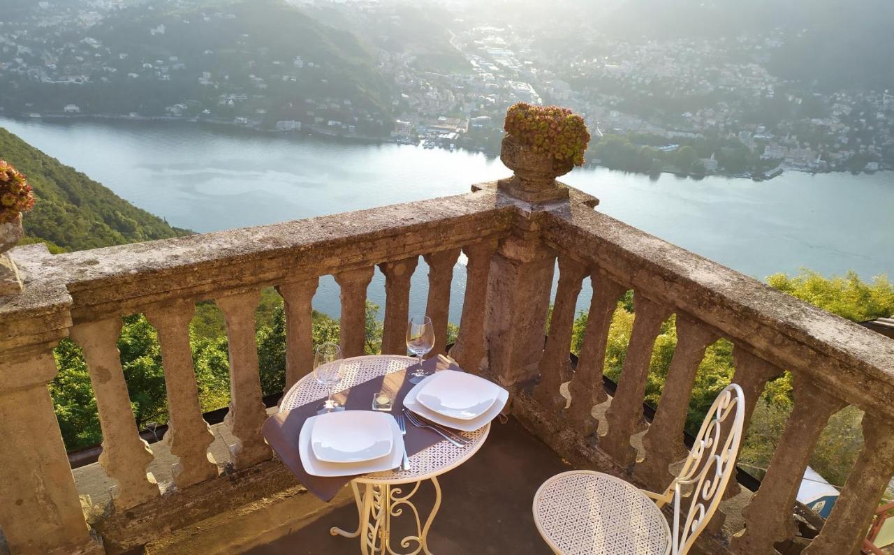 B&B Il Balcone Sul Lago Brunate Bagian luar foto
